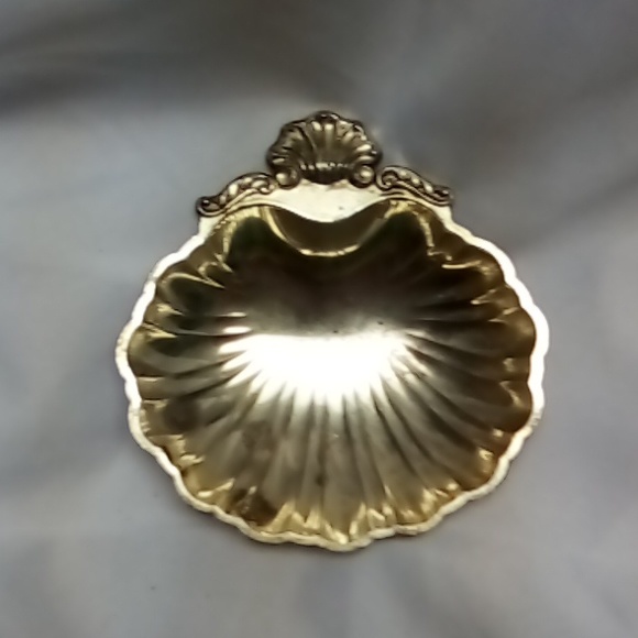 Raimond Japan Silver Plated Sea Shell Shaped Candy or soap dish vintage - Picture 2 of 4